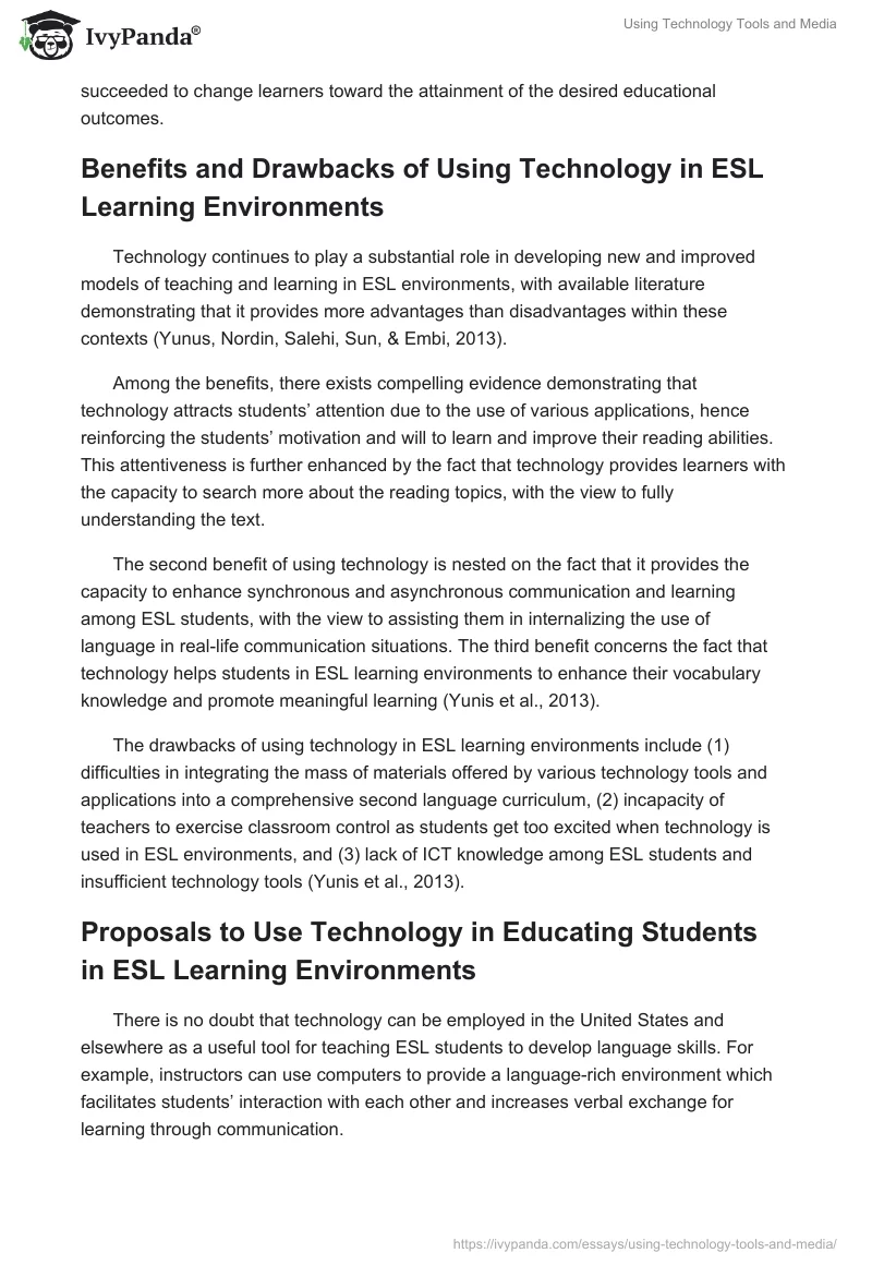 Using Technology Tools and Media. Page 3