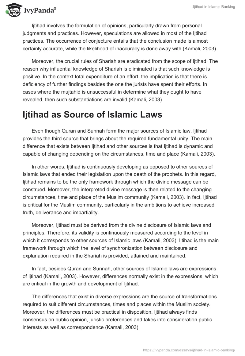 Ijtihad in Islamic Banking. Page 3