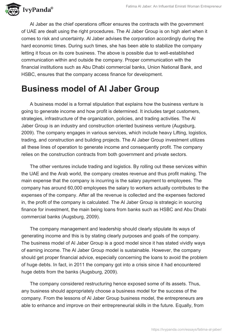 Fatima Al Jaber: An Influential Emirati Woman Entrepreneur. Page 5