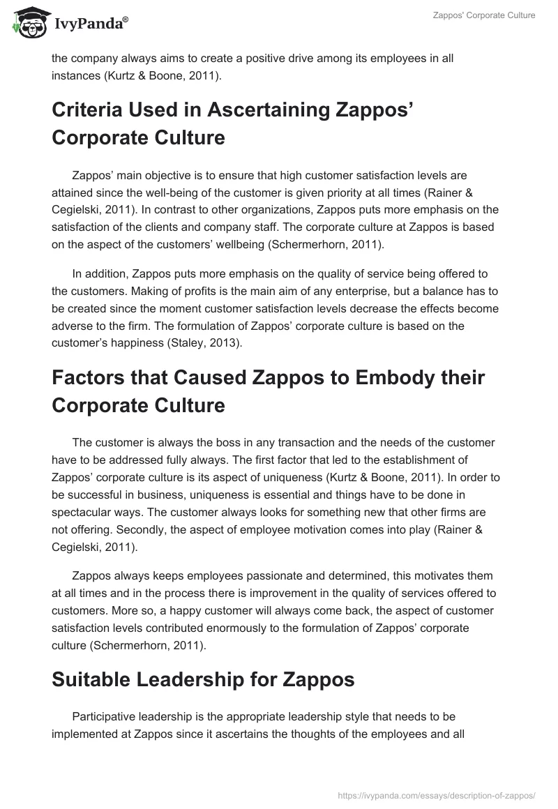 corporate culture research papers