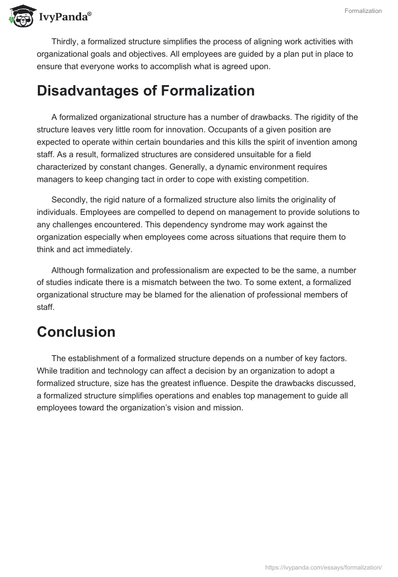 Formalization. Page 2