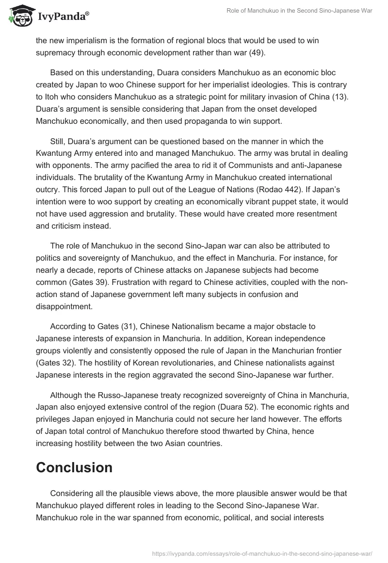 Role of Manchukuo in the Second Sino-Japanese War. Page 4