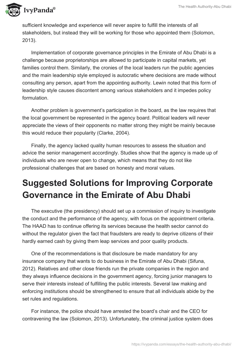 The Health Authority-Abu Dhabi. Page 3