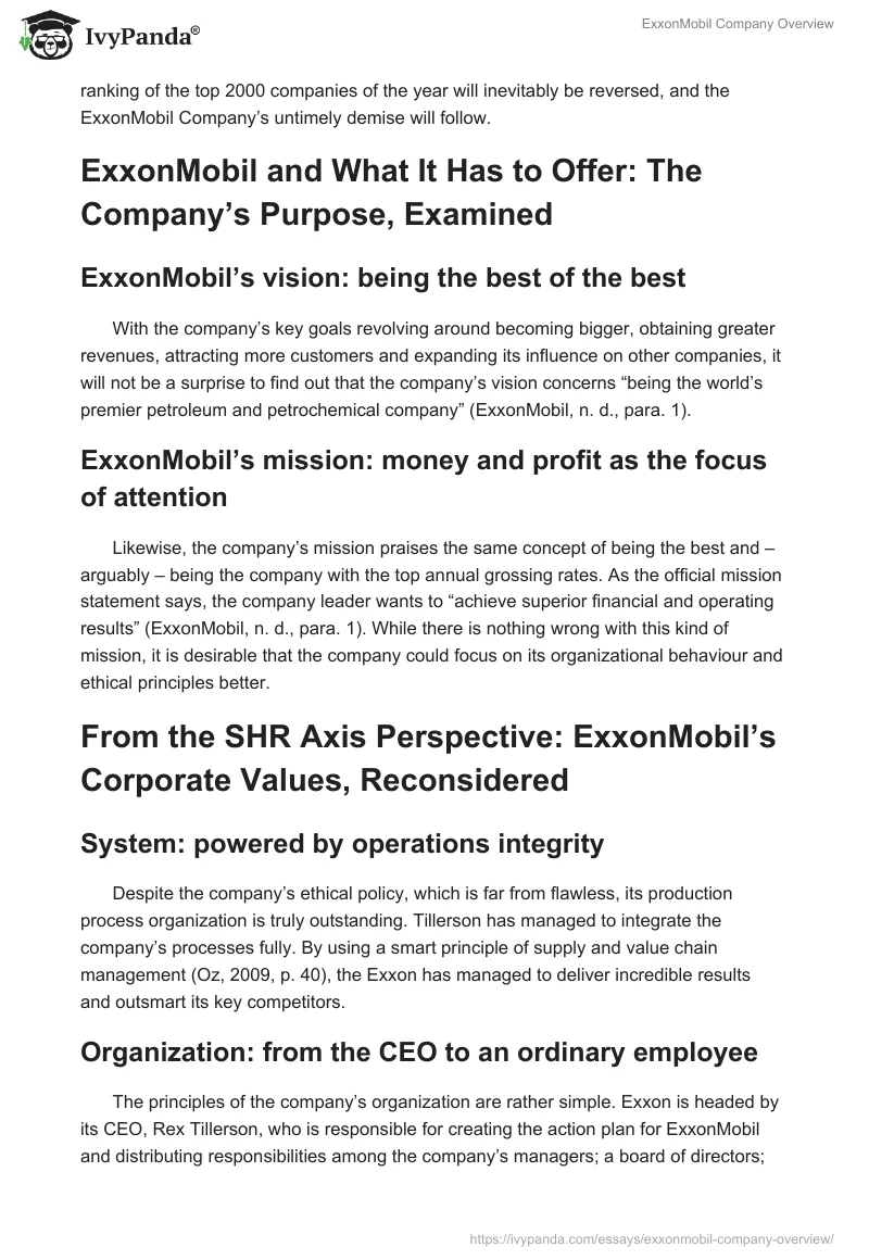 ExxonMobil Company Overview. Page 3