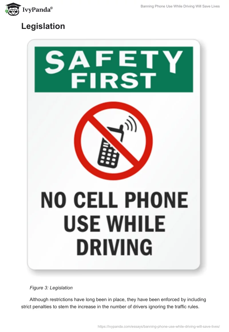 Banning Phone Use While Driving Will Save Lives. Page 5