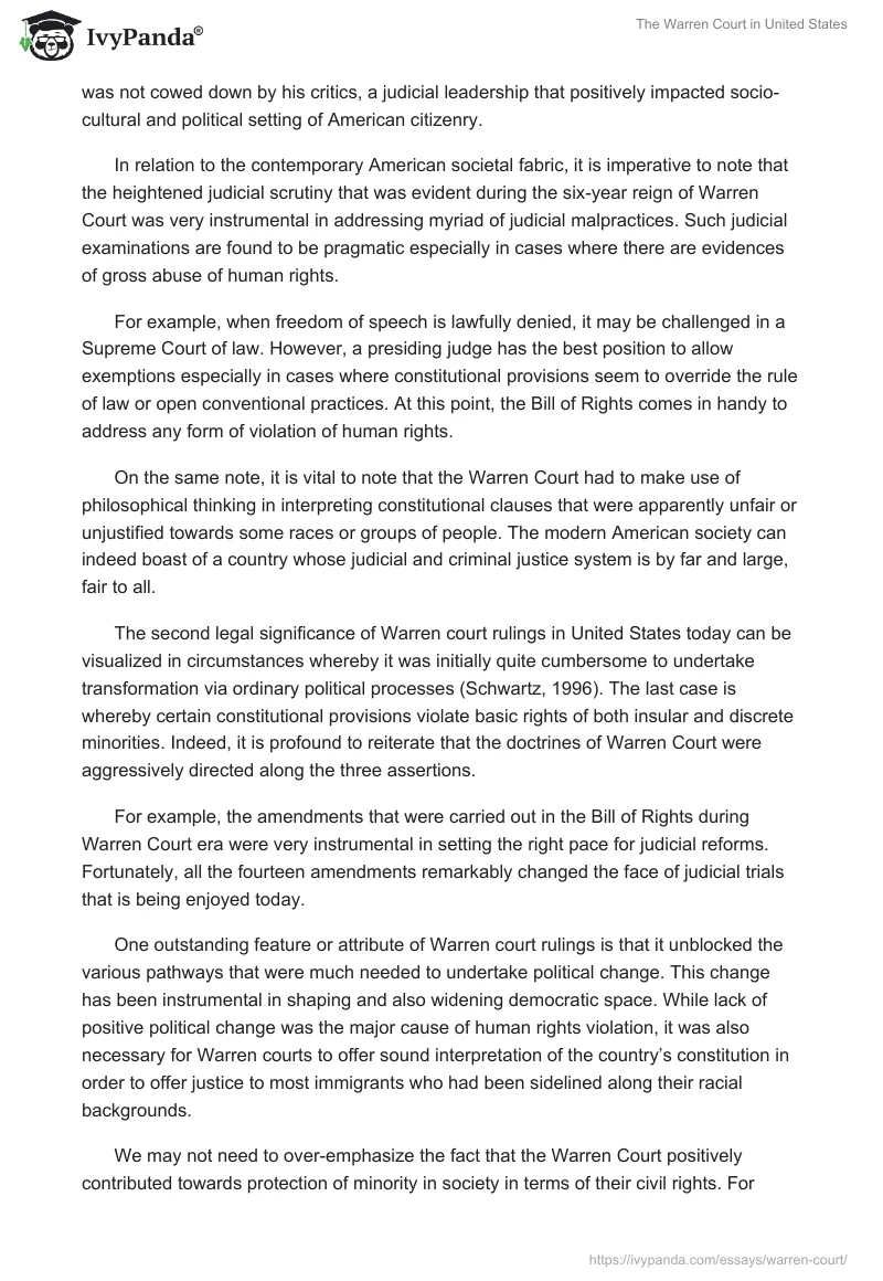 The Warren Court in United States. Page 4