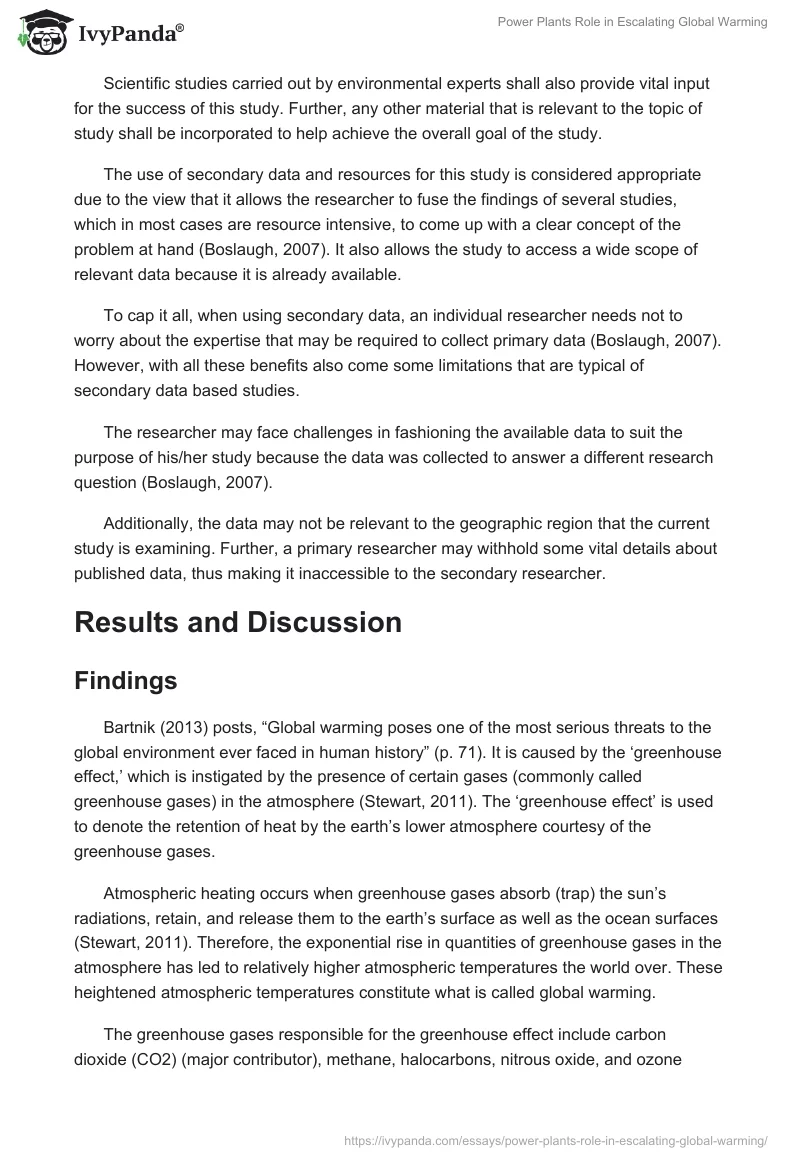 Power Plants Role in Escalating Global Warming. Page 3