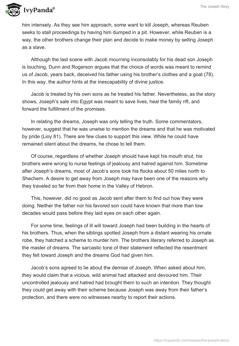 The Joseph Story. Page 2