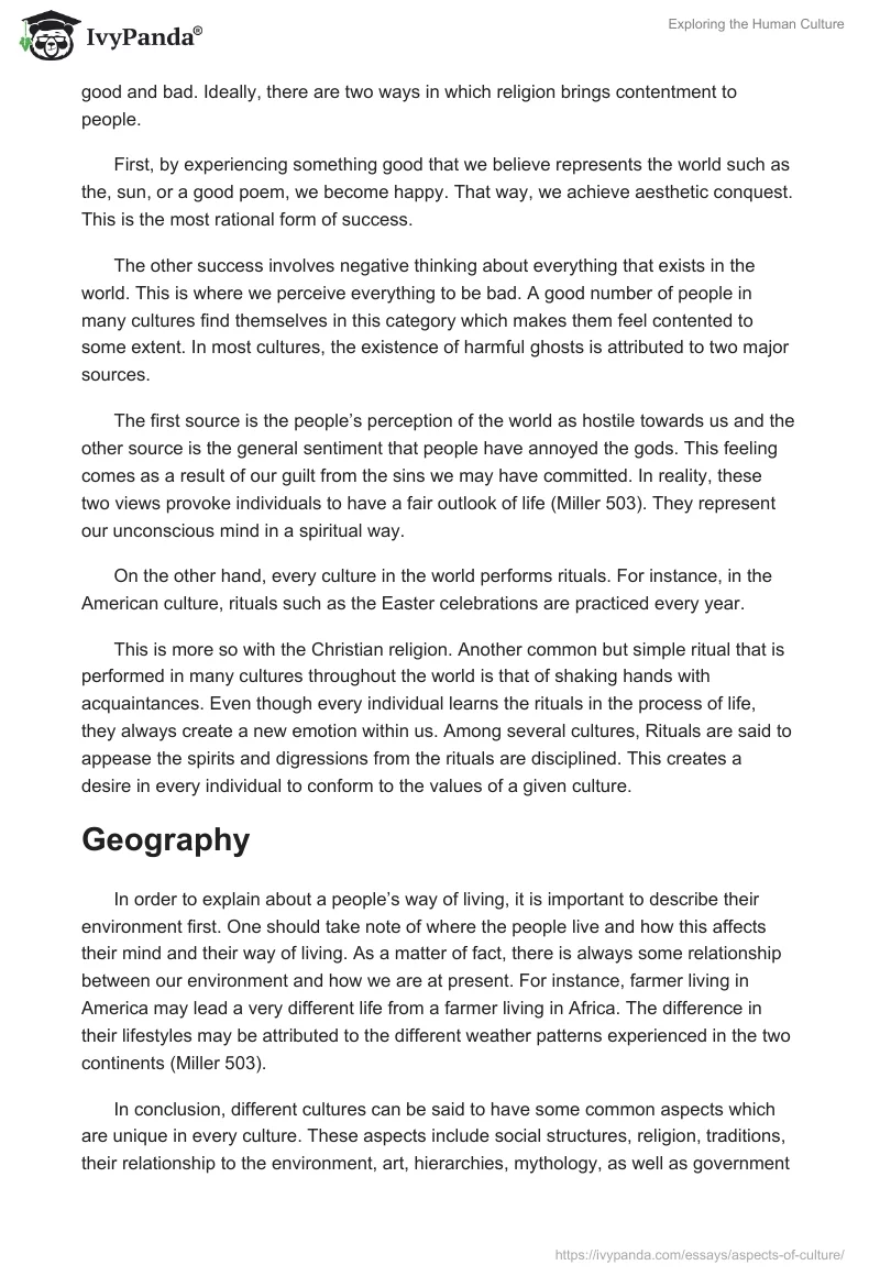 Exploring the Human Culture. Page 4