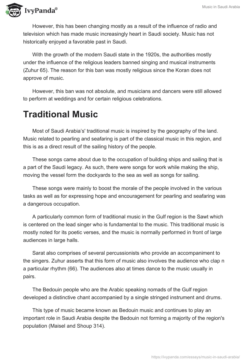 Music in Saudi Arabia. Page 2