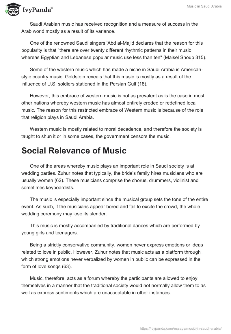 Music in Saudi Arabia. Page 4