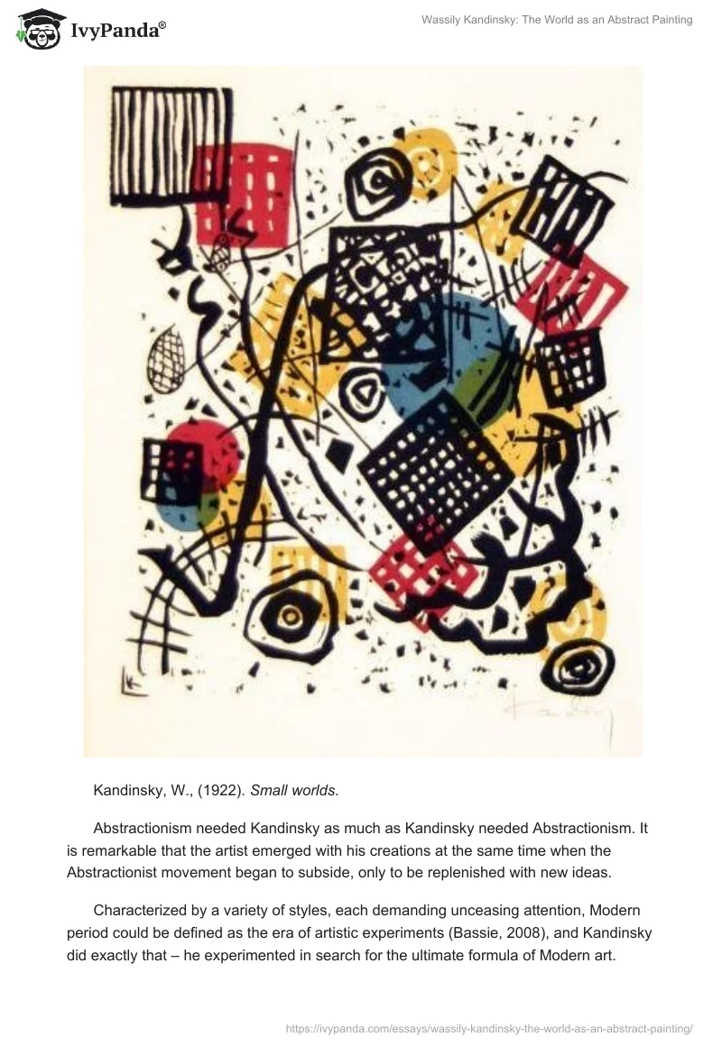 Wassily Kandinsky: The World as an Abstract Painting. Page 4