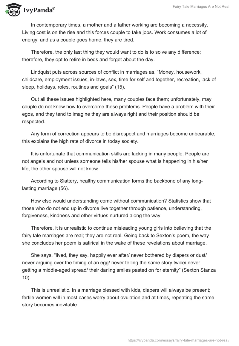 Fairy Tale Marriages Are Not Real. Page 4