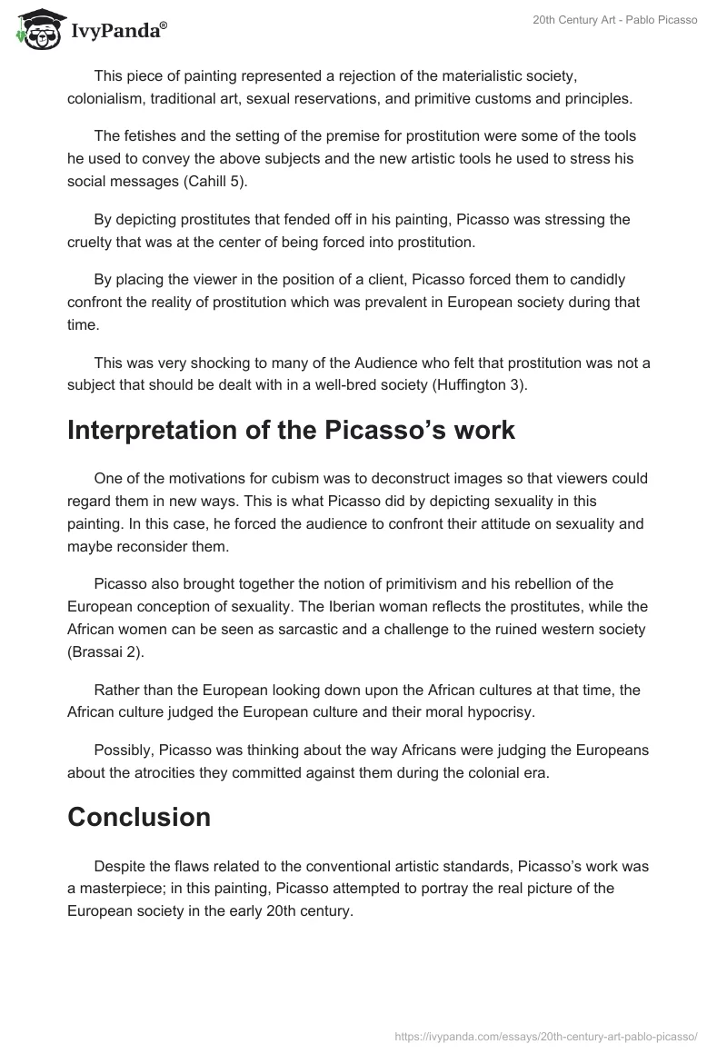 20th Century Art - Pablo Picasso. Page 4