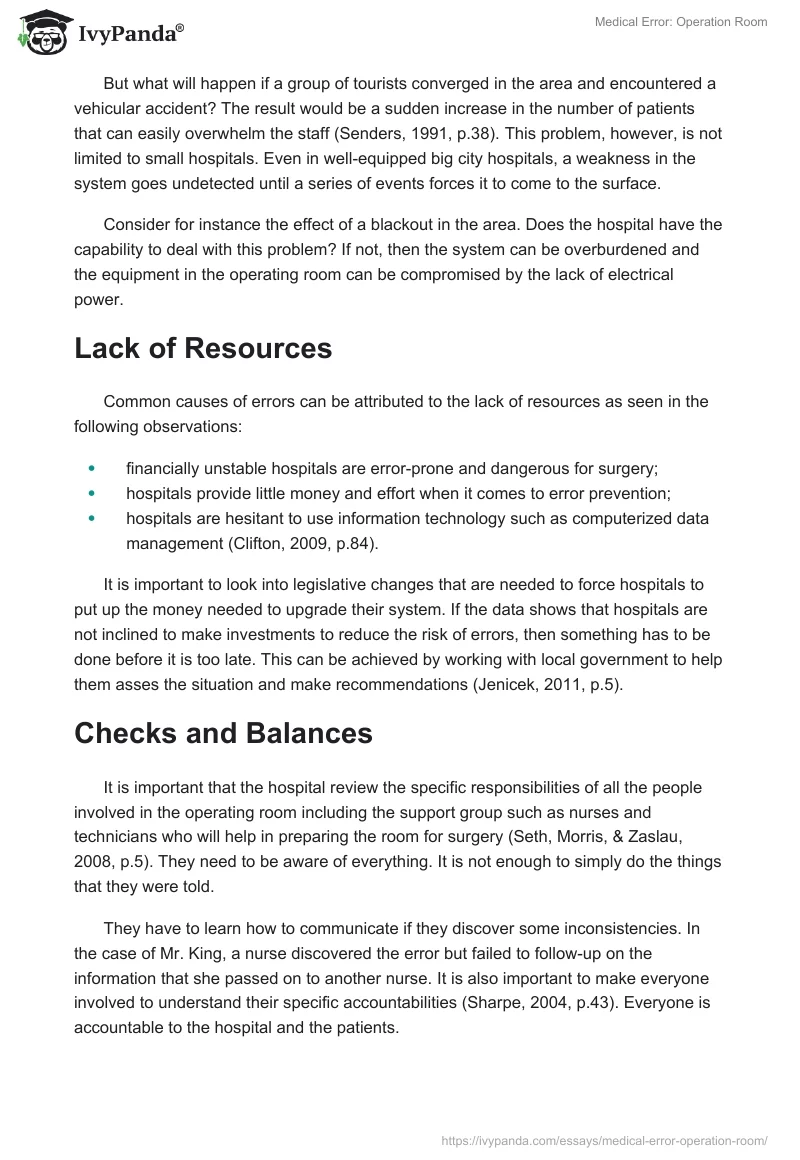 Medical Error: Operation Room. Page 3