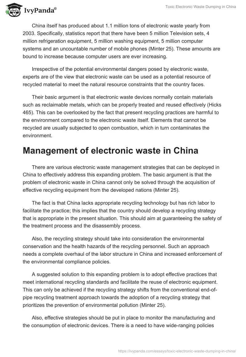 Toxic Electronic Waste Dumping in China. Page 3