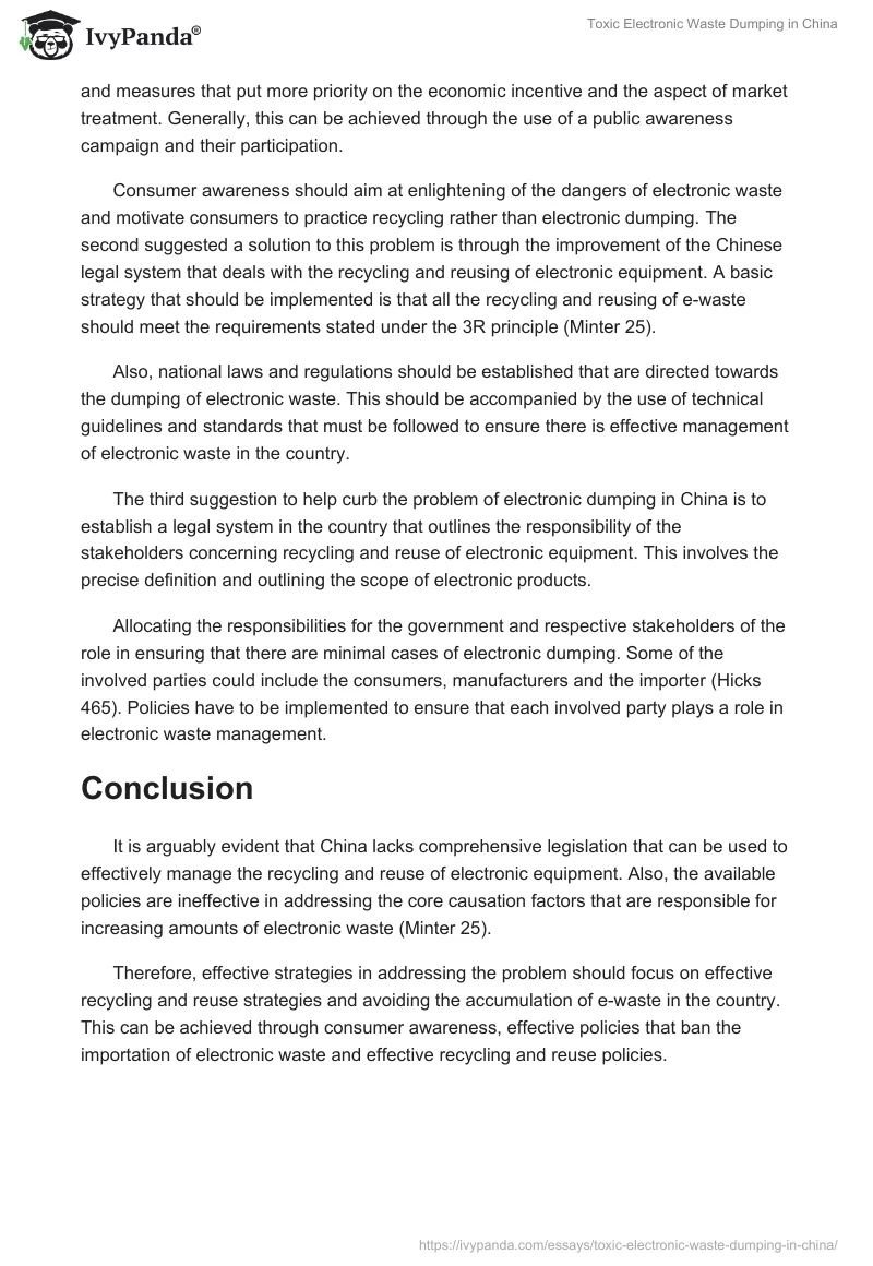 Toxic Electronic Waste Dumping in China. Page 4