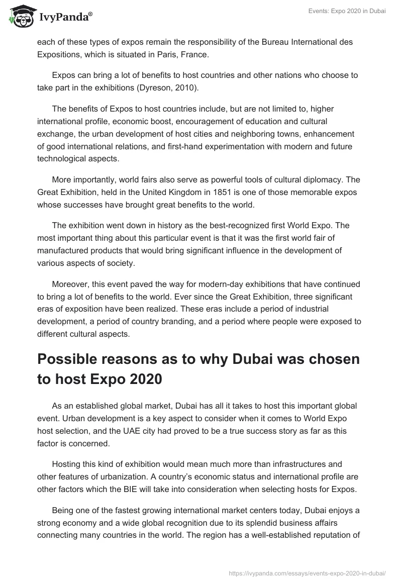Events: Expo 2020 in Dubai. Page 2