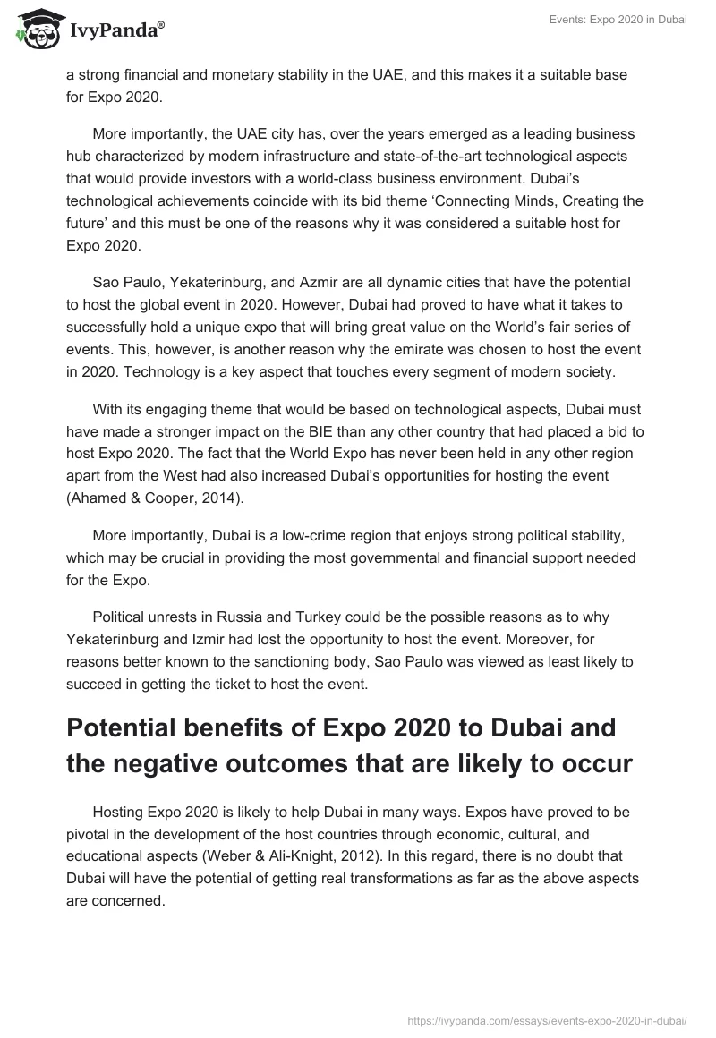 Events: Expo 2020 in Dubai. Page 3