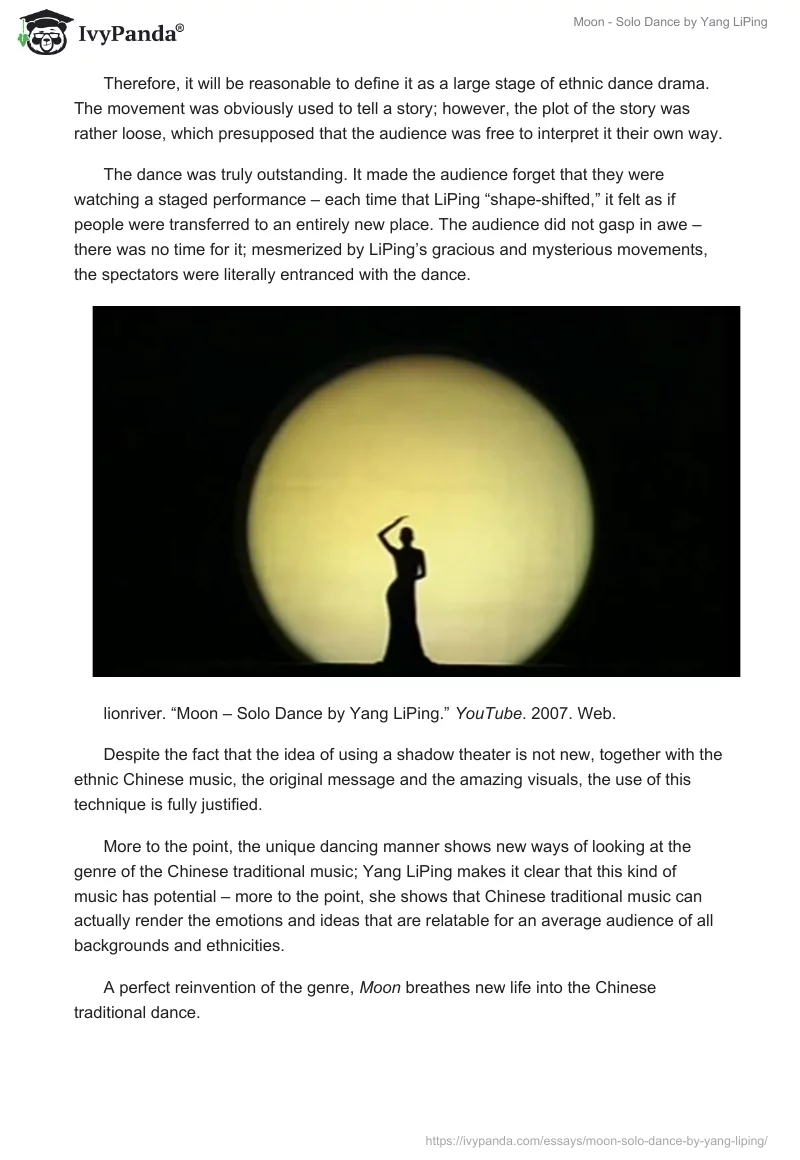 Moon - Solo Dance by Yang LiPing. Page 2