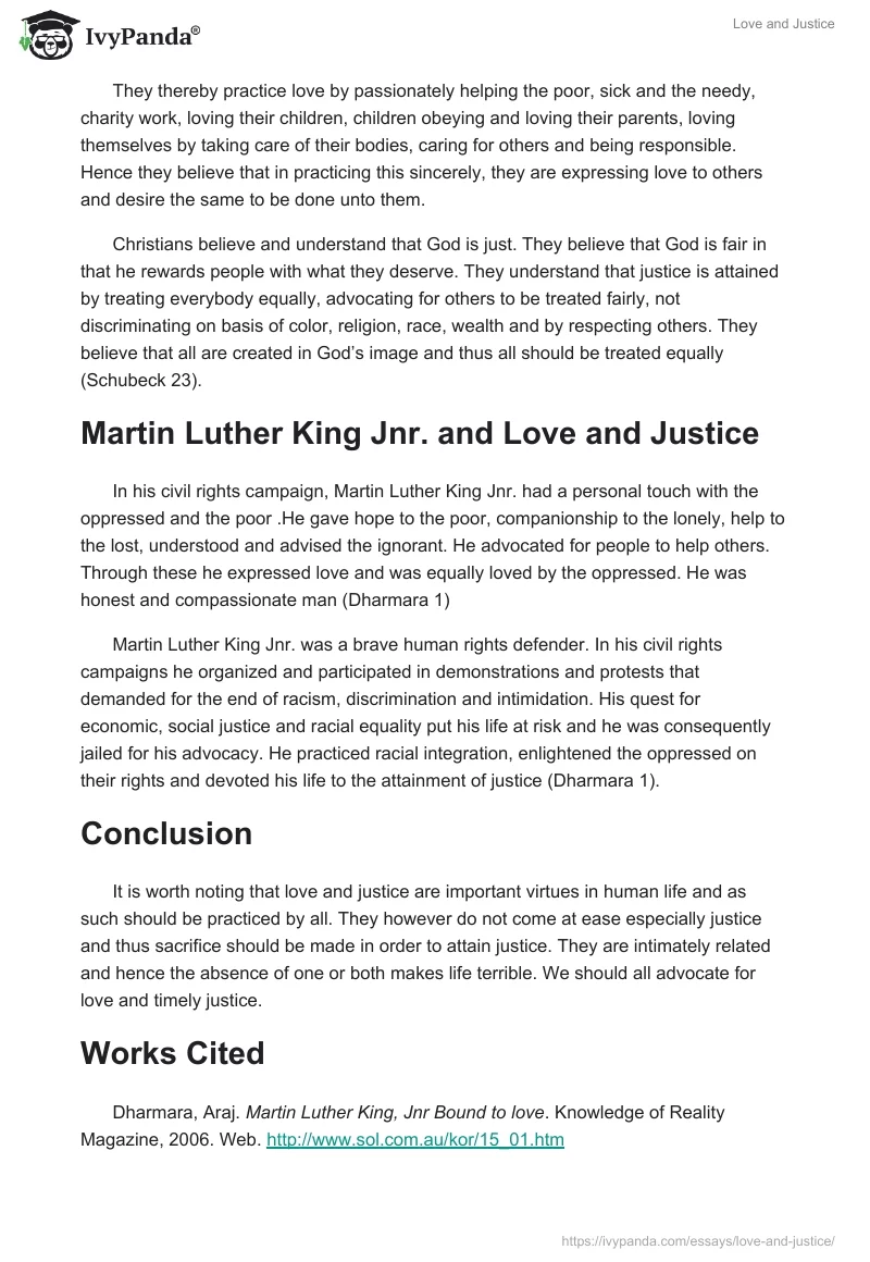 Love and Justice. Page 2