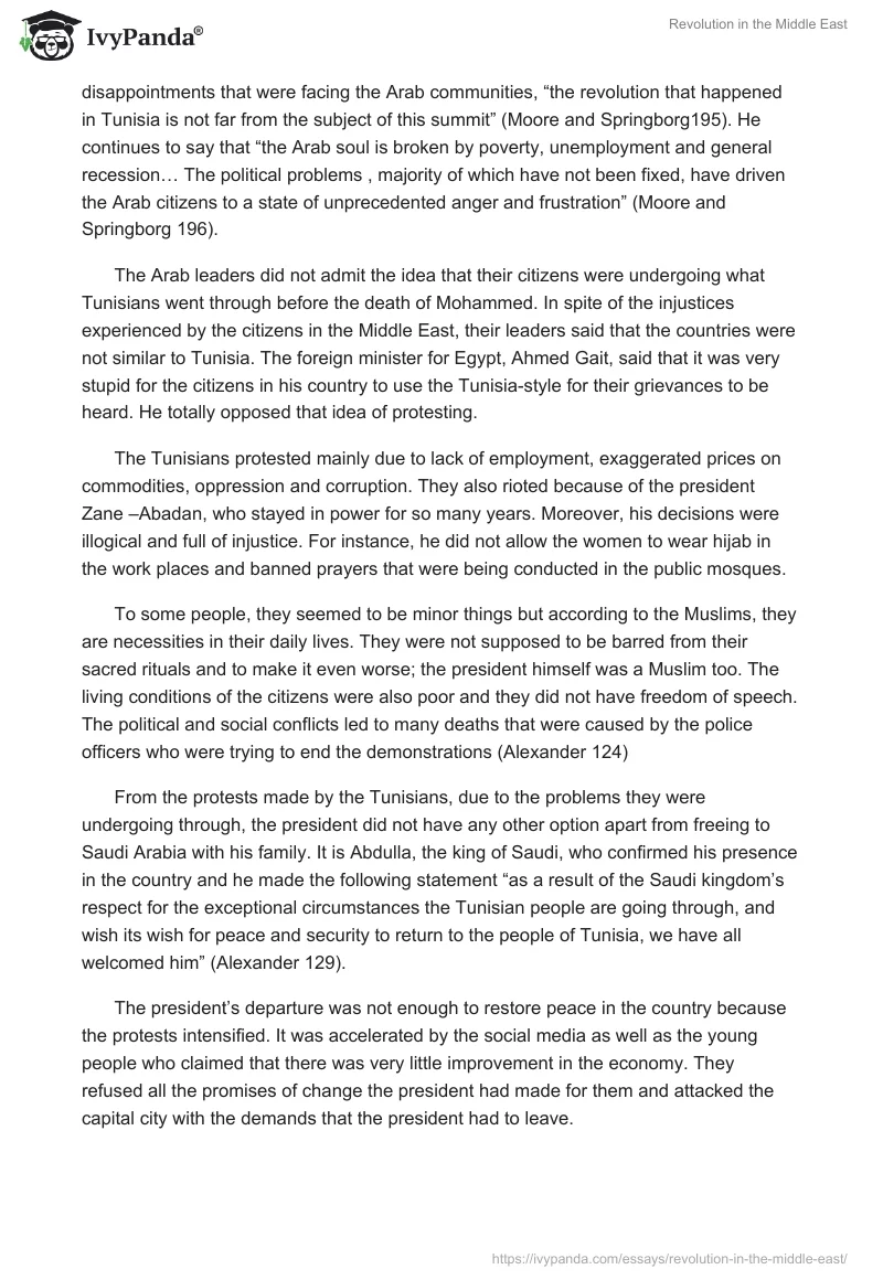 Revolution in the Middle East. Page 2