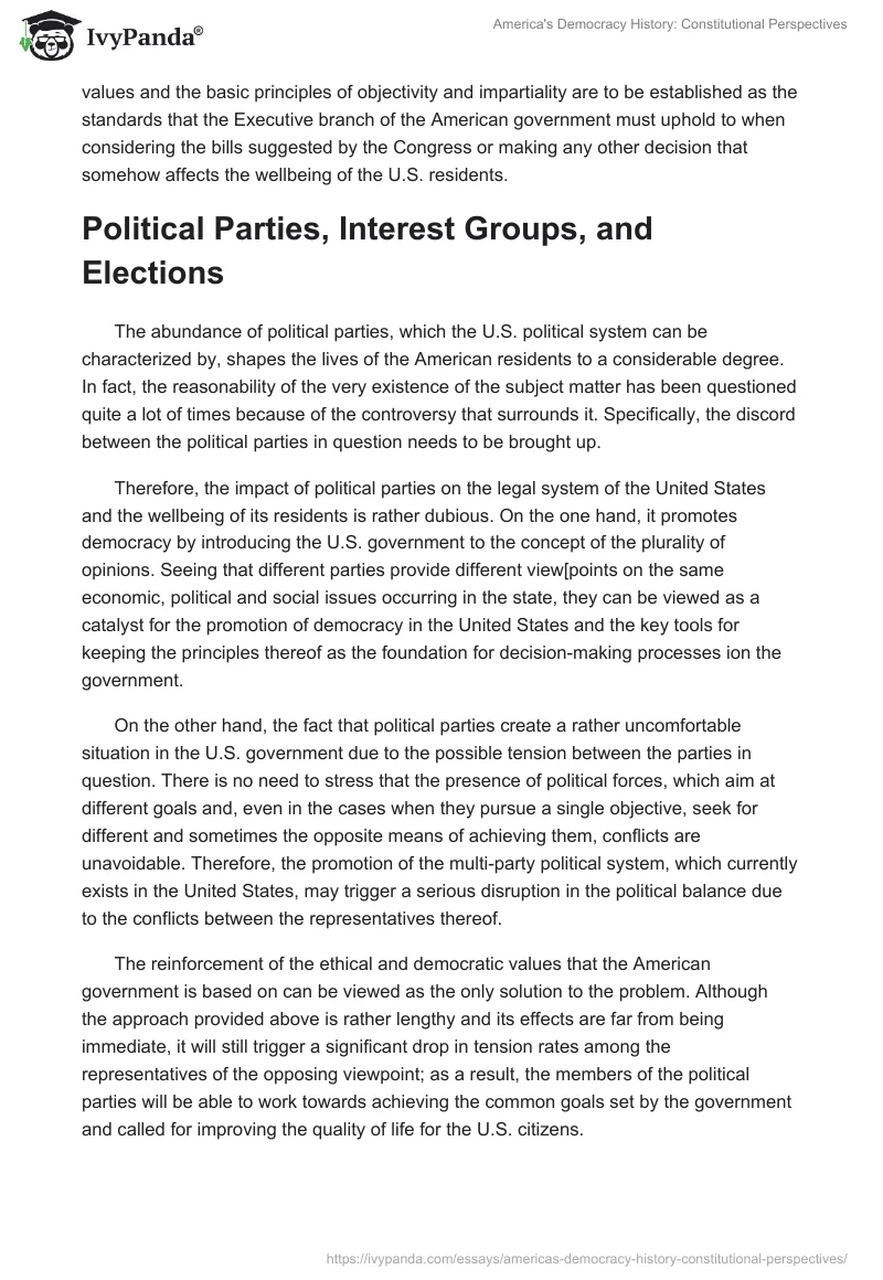 America's Democracy History: Constitutional Perspectives. Page 4
