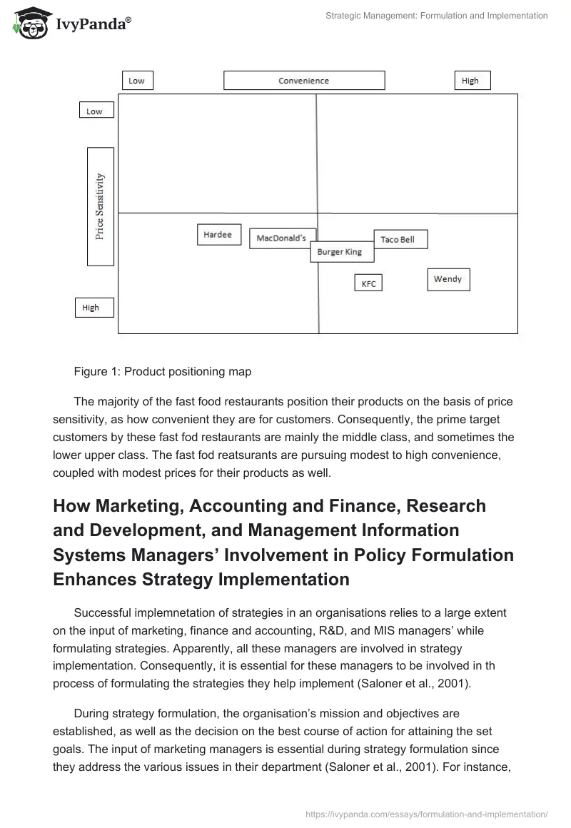 Strategic Management: Formulation and Implementation. Page 5