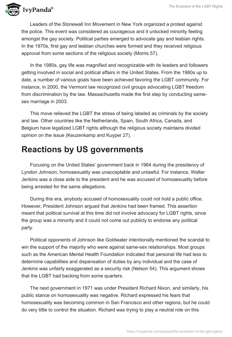 The Evolution of the LGBT Rights. Page 4