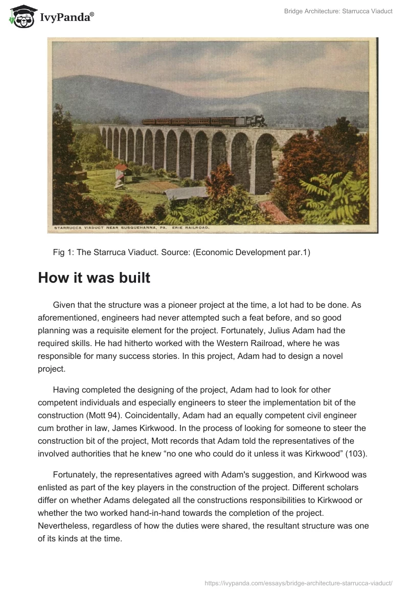 Bridge Architecture: Starrucca Viaduct. Page 4