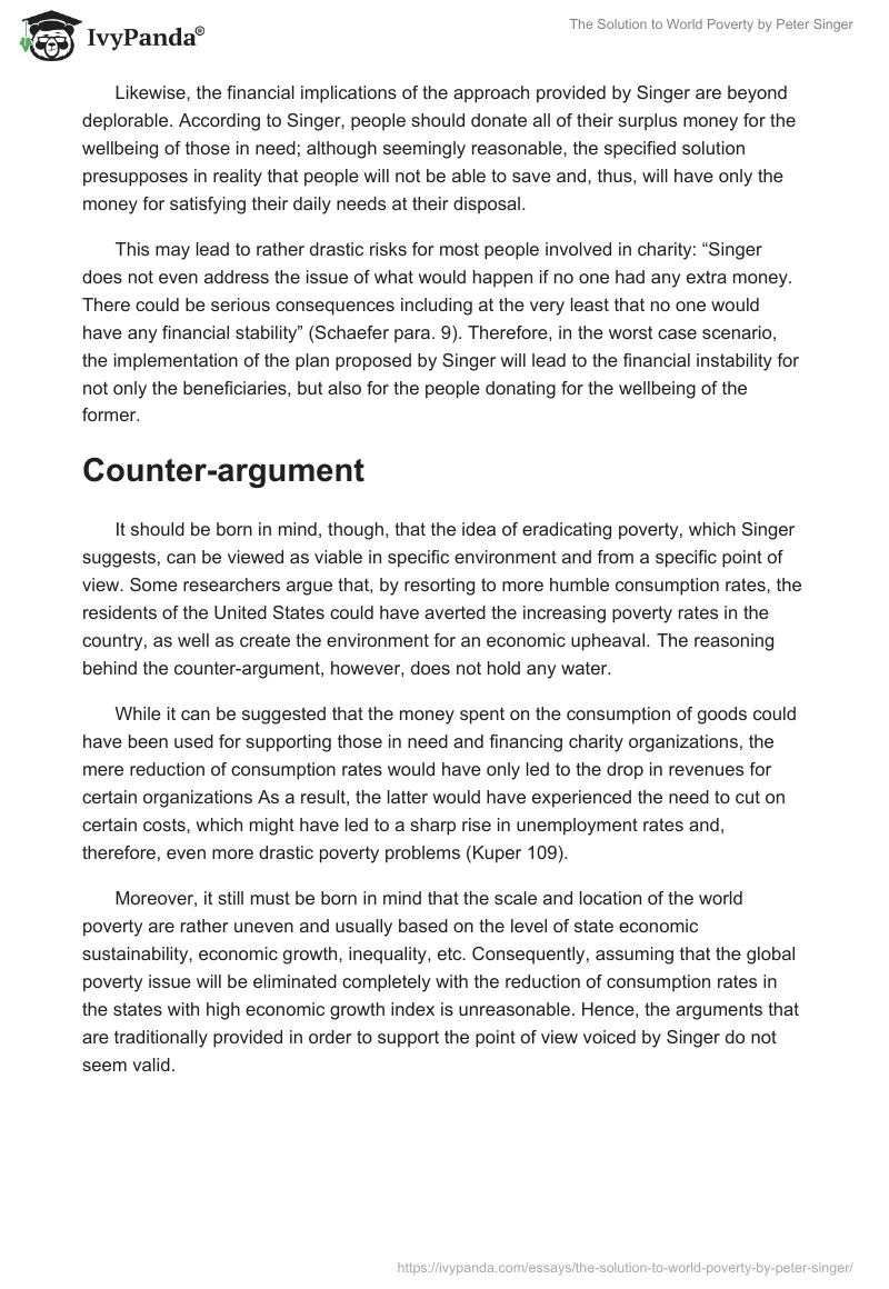The Solution to World Poverty by Peter Singer. Page 2