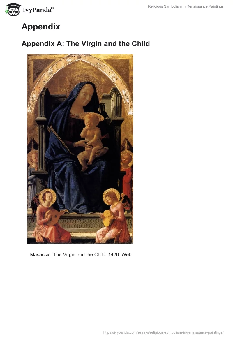 Religious Symbolism in Renaissance Paintings. Page 5