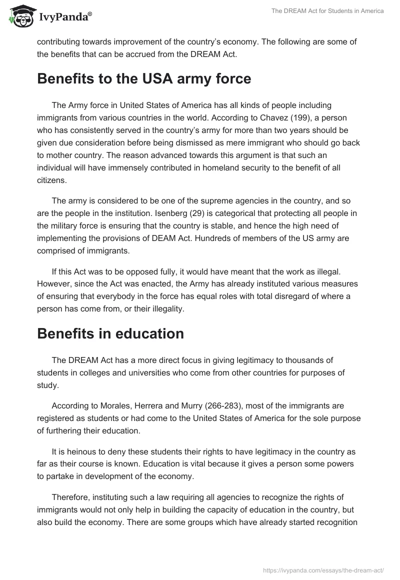 The DREAM Act for Students in America. Page 2