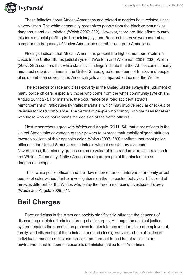 Inequality and False Imprisonment in the USA. Page 4