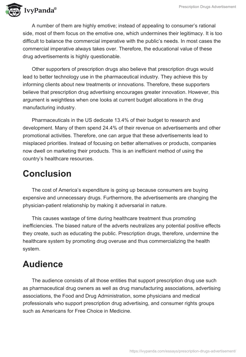 Prescription Drugs Advertisement. Page 4