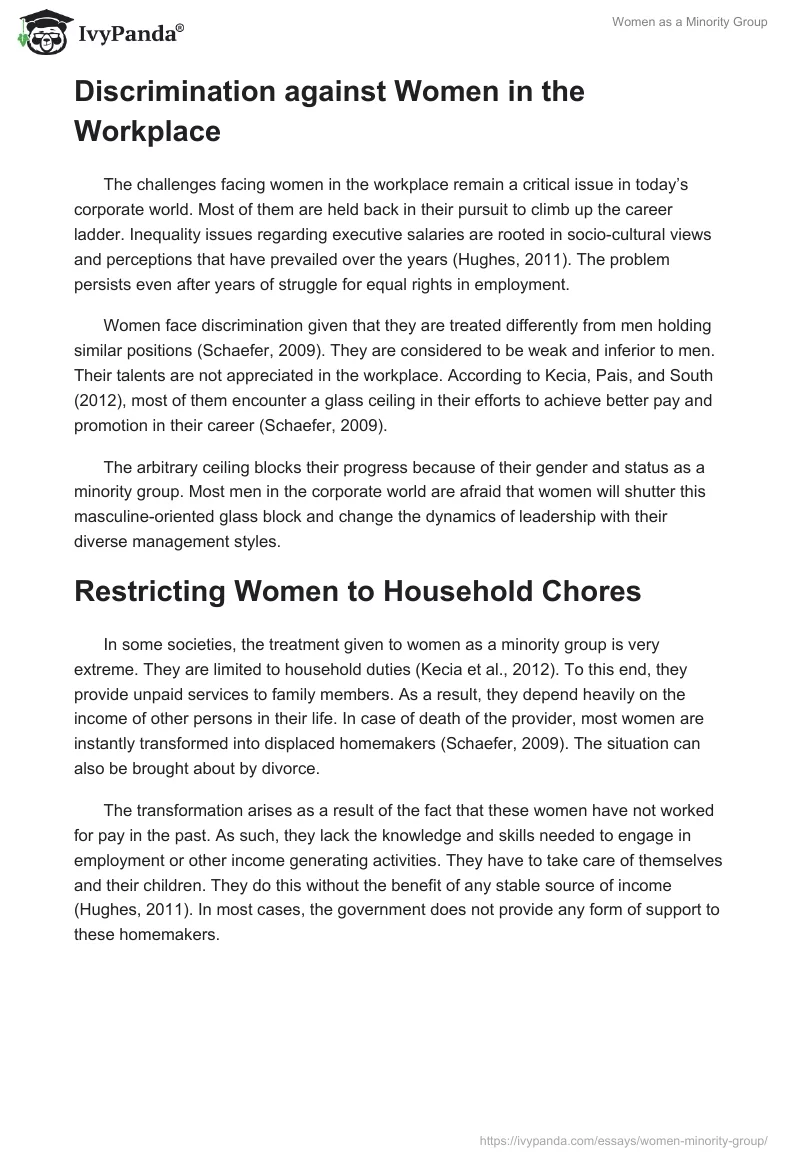 Women as a Minority Group. Page 2