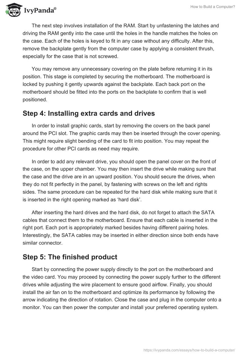 How to Build a Computer?. Page 3