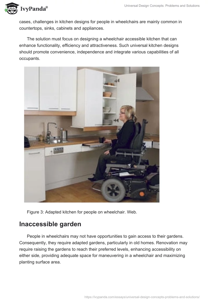 Universal Design Concepts: Problems and Solutions. Page 5