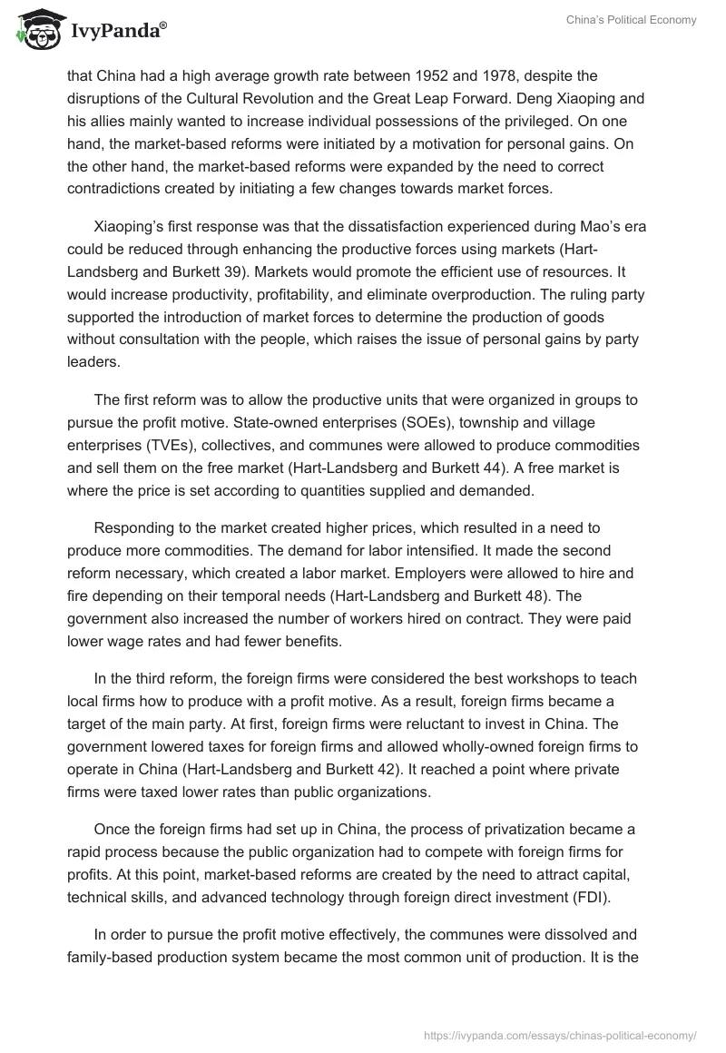China’s Political Economy. Page 4