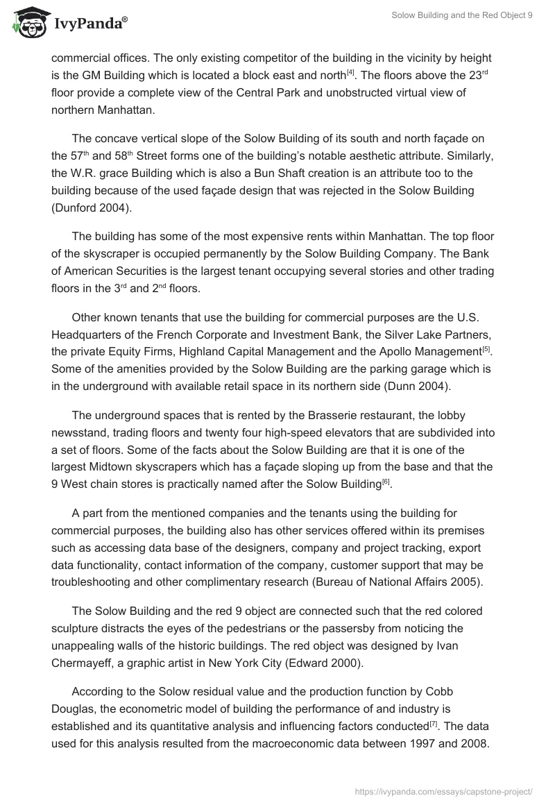 Solow Building and the Red Object 9. Page 2