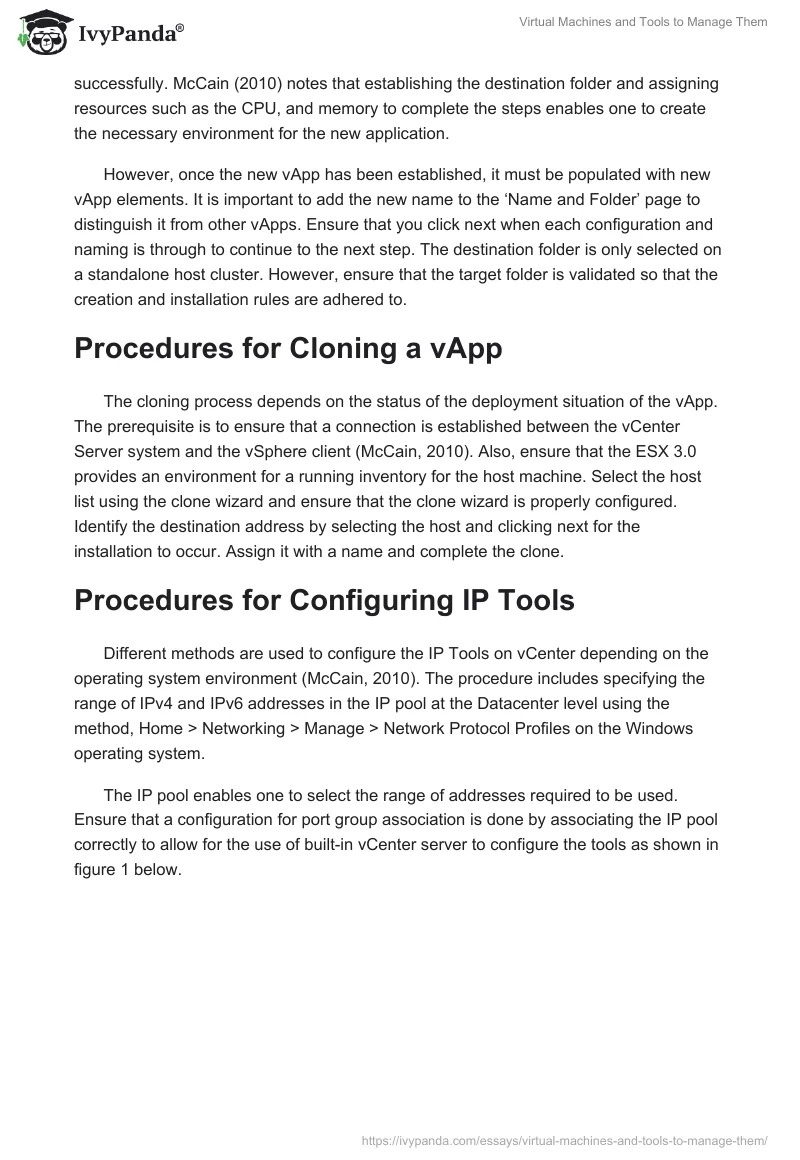 Virtual Machines and Tools to Manage Them. Page 2
