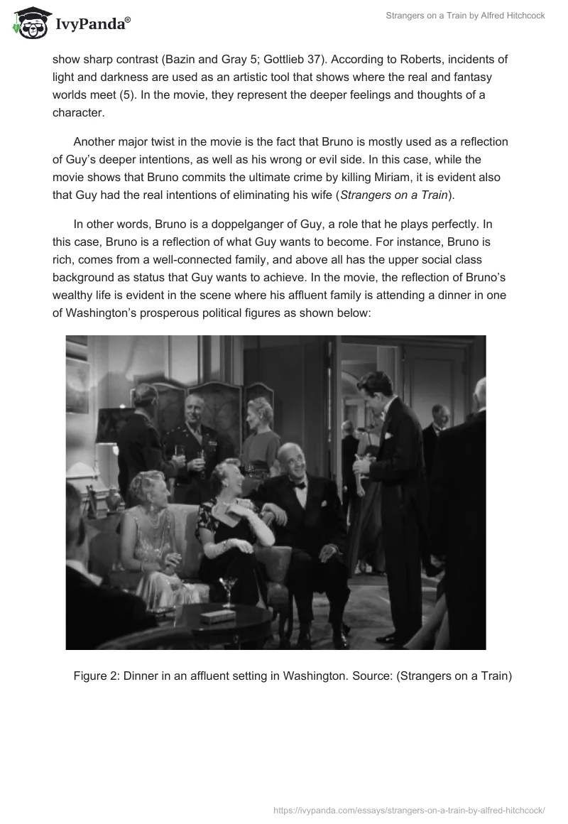 "Strangers on a Train" by Alfred Hitchcock. Page 3