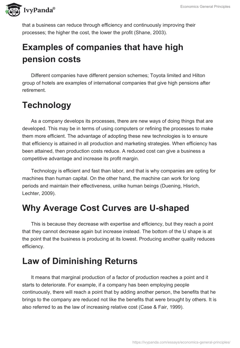 Maximizing Profit: Balancing Costs and Technology. Page 2