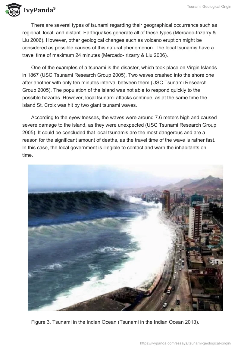 Tsunami Geological Origin. Page 3
