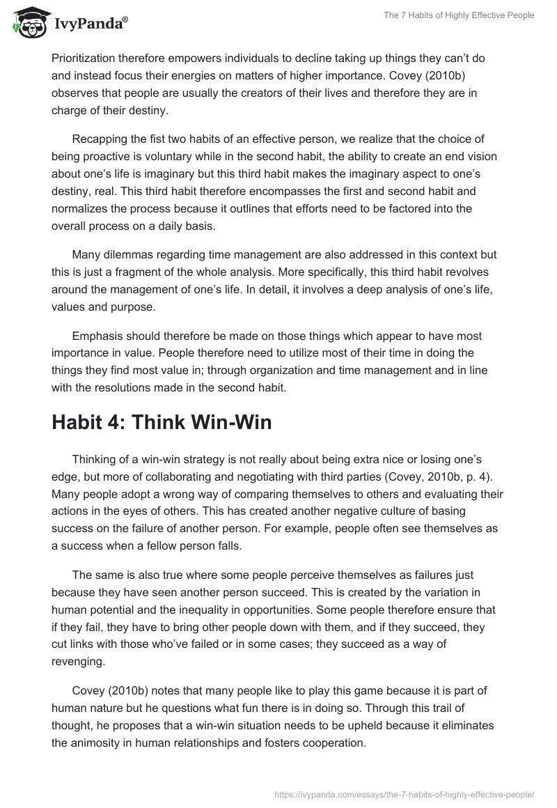 The 7 Habits of Highly Effective People. Page 5