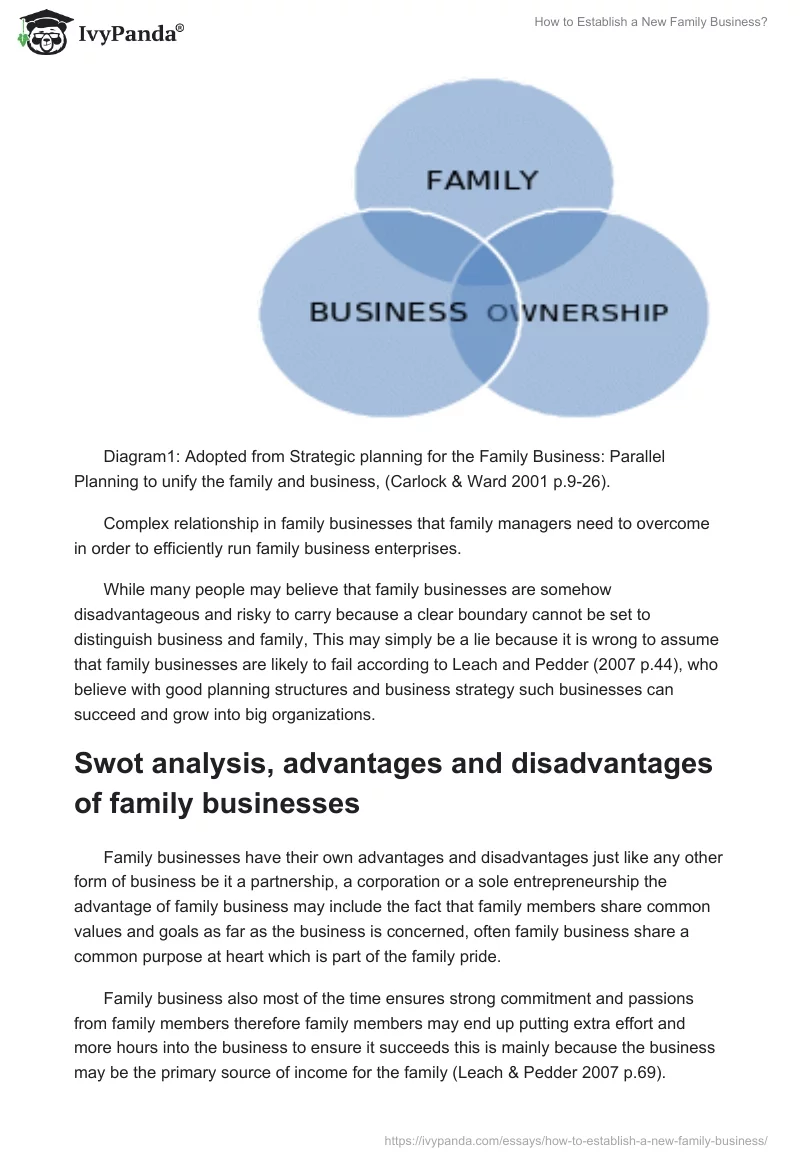 How to Establish a New Family Business?. Page 2