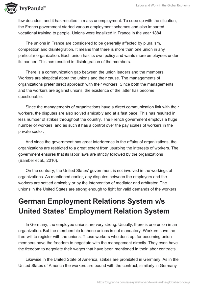 Labor and Work in the Global Economy. Page 2