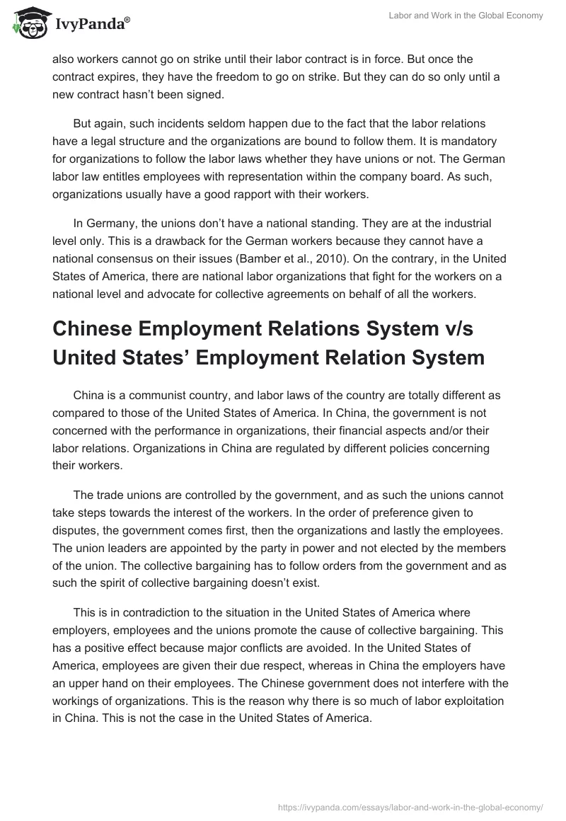 Labor and Work in the Global Economy. Page 3