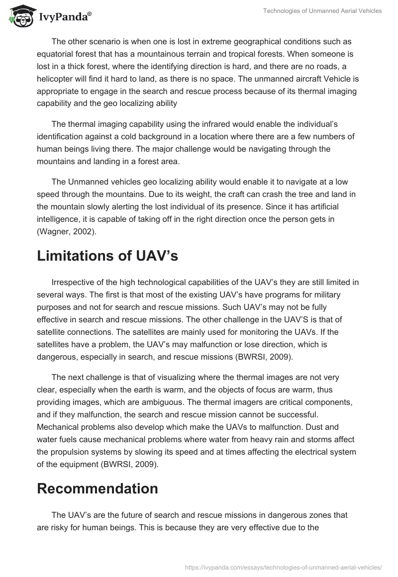 Technologies of Unmanned Aerial Vehicles. Page 4
