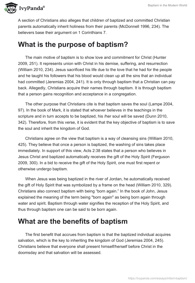 Baptism in the Modern World. Page 3